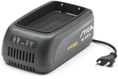Stiga EC 415 S akumulatoru lādētājs stiga dārza tehnikas akumulatoriem